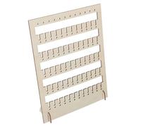 Alipis Organizador de Joyas de Madera Caqui Ángulos Ajustables