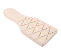 Alipis Paleta para Modelar Arcilla Ranurada de Madera Maciza para Adultos y Niños, Herramienta Manual Segura para Cerámica y Manualidades, Uso en Talleres y Arte Creativo, Obsequio