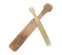 Alipis Paletas de Cerámica de Arcilla de Bambú para Escultura y Modelado, Juego de 2 Piezas (tamaño Pequeño y Grande), Herramientas Ergonómicas para Recortar y Moldear, Aptas