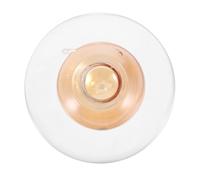 Alipis Pantalla de Lámpara de Techo Redonda de Vidrio Opalino Globo para Lámpara Cubierta para Foco de Araña Diseño Doble Fácil Instalación Luz Cálida para Interiores