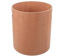 Alipis Papelera de Mesa de Madera Estilo Japonés Minimalista para Oficina y Dormitorio, Pequeña, Fácil de Limpiar Gran Capacidad Rectangular