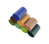 Alipis Paquete de 18 Piezas de Hilo de Algodón Grueso para Tejer y Bordar Colores Oscuros Hilo de Lana para Manualidades y Punto de Cruz Adecuado para Bordados Artesanales y Alfombras