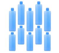 Alipis Paquetes de Hielo Reutilizables para Aire Acondicionado Portátil, 10 Unidades (5 Mini 5 Pequeños), Bloques de Congelador sin Fugas, Enfriamiento Prolongado para Transporte