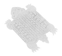 Alipis Parche de Tortuga Suerte en Metal Plata para Móvil, Amuleto de Prosperidad y Accesorio Único que Añade Personalidad y Buena Suerte