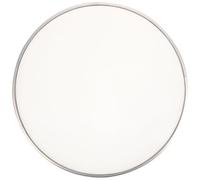 Alipis Parche Silencioso De 10 Pulgadas, Piel Doble Capa Blanca Para Batería, Accesorio Duradero Para Percusión y Reemplazo Profesional, Adecuado Para Prácticas y Actuaciones