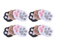 Alipis Parches Bordados Autoadhesivos de Huellas para Coser en Chaquetas y Accesorios de Mascotas, 16 Piezas de Poliéster para Proyectos DIY Creativos y Decoración Fácil