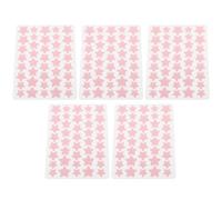 Alipis Parches para Granos en Forma de Estrella 5 Unidades Color Rojo Invisibles y Portátiles Compatibles Maquillaje para Cuidado Facial y Reducción de Cicatrices Ideales para