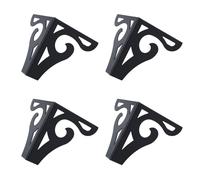 Alipis Patas de Muebles de Hierro Negras 10 CM 4 Piezas para Sofás Mesas y Armarios Patas Triangulares Metálicas para Proyectos DIY Muebles de Metal Resistentes y Estables