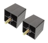 Alipis Patas de Muebles de Metal M8 Trapezoidales 8 CM 6 Piezas con Tornillos para Sofá Silla y Gabinete Elevadores Resistentes y Antideslizantes para Muebles de Interior