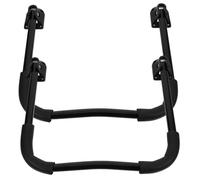 Alipis Patas Plegables de Hierro en Forma de U para Mesa Pequeña Juego de 2 Patas Negras Antideslizantes Soporte Resistente y Compacto para Escritorio y Mesa de Ordenador Portátil