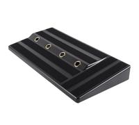 Alipis Pedalera de Efectos para Guitarra Eléctrica, Plataforma Ligera y Resistente, Fuente de Alimentación Oculta, Estuche Portátil para Organizar Pedales y Cables, Adecuado para Músicos