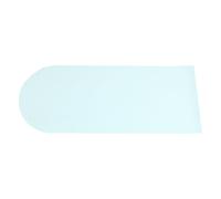 Alipis Pegatina de Pizarra Blanca Borrable Autoadhesiva Pequeña, Forma de Media Luna, Reutilizable, 90 X 40 Cm, Papel Tapiz para Oficina, Escuela y Hogar, Tablero Portátil para Notas