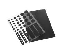 Alipis Pegatinas Bloqueadoras de Luz LED para Electrodomésticos y Lámparas, Color Negro, 2 Piezas, Opacas, Aptas para Uso en Oficina y Hogar, Reducción Total de Luz, Protección Visual Diaria