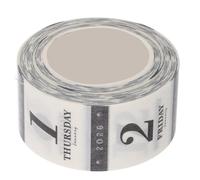 Alipis Pegatinas de Calendario 365 Días para Agendas Diarias 2026 Rollo de Papel Adhesivo Números Planificador Mensual de 12 Meses Calcomanías para Organización y Planificación Diaria