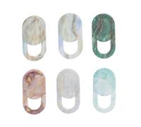 Alipis Pegatinas de Privacidad para Cámara Web Portátil 6 Unidades Diseño de Mármol Cubiertas Deslizantes para Laptop y Tableta Protección Anti-Hacking y Funda Ligera para Cámara de