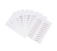 Alipis Pegatinas para Cejas 6D de Imitación 9 Láminas Resistentes al Agua Color Marrón Transferencia Fácil para Maquillaje Profesional y Uso Diario