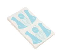 Alipis Pegatinas Reutilizables para Decoración de Uñas Diy, 100 Hojas de Pvc para Extensiones de Uñas, Protección Ambiental y Formulario para Luz Curada
