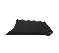 Alipis Peine para Cera de Tabla de Surf con Diseño de Textura Carbono Rascador Duradero y Profesional para Mantenimiento de Skimboard y Tornillos de Aleta