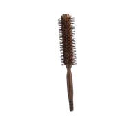 Alipis Peine Rizador Cepillo para Cabello Rizado Cepillo para Cabello Grueso Mango de Madera Secador para Mujeres Rizado