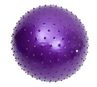 Alipis Pelota de Masaje Partículas para Yoga y Fitness Balón de Ejercicios 55 CM Morado Entrenamiento Sensorial para Embarazadas y Rehabilitación Deportiva