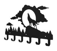 Alipis Perchero Metálico de Pared de Hierro Forjado para Puerta, Gancho Resistente para Colgar Ropa y Sombreros, 1 Pieza, Adecuado para Dormitorio y Sala, Ahorra Espacio y Soporta Cargas