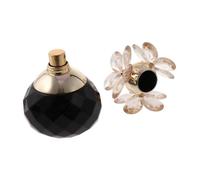 Alipis Perfume de Mujer Romántico y Seguro 55 Ml Fragancia Floral Duradera Portátil para Viajes y Citas Color Negro