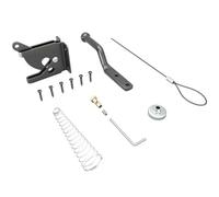 Alipis Pestillo de Puerta Automático Resorte y Cable de Tracción Pestillo de Seguridad para Vallas de Madera Cierre Autoblocante de Alta Resistencia para Puertas de Granero y Cercas