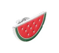 Alipis Pin de Solapa de Sandía Decorativo para Mujer, Broche Metálico Reutilizable, Clip para Cárdigan y Chal, Accesorio Colorido para Ropa y Bufandas, Obsequio Original y Seguro, 1