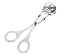 Alipis Pinza Herramienta Manual Albóndigas de Acero Inoxidable 304 Varios estilos Forma de Tijera para Hacer Bolas de Carne y Pescado y Diseño Redondeado Varios estilos para Cocina Casera