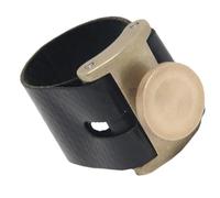 Alipis Pinza para Saxofón Alto Ligera y Fácil de Usar Material Metálico y Pu, Accesorio Duradero para Boquilla en Instrumentos Musicales