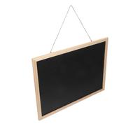 Alipis Pizarra Pequeña Colgante de Madera con Superficie Reutilizable y Fácil Instalación, Adecuado para Decoración Pared y Escritura Diaria