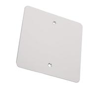 Alipis Placa de Cubierta Ciega para Enchufe 120 Tipo, Acero Inoxidable 304, Tapa de Salida Metálica Cuadrada para Pared y Techo, 1 Pieza, Cubierta de Enchufe Eléctrica Funcional