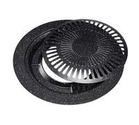 Alipis Plancha Grill Para Parrilla Para Carne y Verduras Antiadherente Accesorio Para Barbacoa