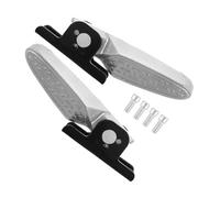 Alipis Plegables Traseros para Moto y Scooter Eléctrico Aluminio Antideslizante para Soporte Estable y Control Mejorado
