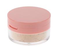 Alipis Polvo Maquillaje Facial Suelto 1 Unidad Tono Claro Control de Grasa Resistente al Sudor Textura Transpirable con Borla para Pieles Sensibles y Retoques Rápidos de Verano