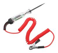 Alipis Probador Eléctrico Digital para Automóviles Comprobador de Circuitos con Pantalla LED Detección Rápida de Problemas Eléctricos Diseño de Cable de Flexible Voltaje