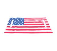 Alipis Protector Asiento Carrito Golf Doble Bandera Diseño Resistente y Suave Cojín para Paseo Turismo Fácil Limpieza