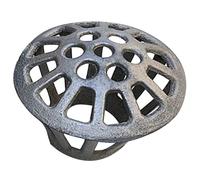 Alipis Protector de Canalón Redondo de Hierro Fundido 75 MM Rejilla para Bajante de Canaletas Filtro Antihojas para Drenaje Exterior Protección para Jardín y Terraza Color Aleatorio