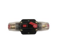 Alipis Protector de Fusible para Coche Portafusibles Resistente al Agua con Disyuntor Reiniciable Protección para Sistema de Audio y Circuito Eléctrico Compatible con Montaje Panel o