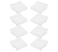 Alipis Protector de Interruptor Transparente para Equipo de Seguridad contra Incendios 8 Piezas Cubierta de Botón Pulsador a Prueba de Polvo para Uso Residencial y Comercial