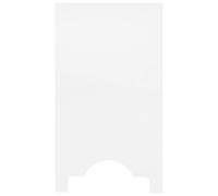 Alipis Protector de Pared Previene Daños en Paredes Diseño Cuadrado y Redondeado para Muebles de Acrílico Transparente en Espacios Recién Renovados Alto Tránsito