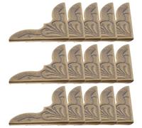 Alipis Protectores de Esquinas de Metal para Libros 1 Mm, 30 Unidades, Color Metálico, Resistentes y Decorativos para Álbumes, Cuadernos y Manualidades, Uso Escolar y Hogar