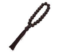 Alipis Puesto De Adornos De Cuentas Pulsera Hombre Mala Pulsera Rudraksha Mala Pulseras De Salud Para Mujeres Pulsera De Cristal Rojo Pulsera De Ojo De Tigre Chakra Raíz Madera Dark Brown