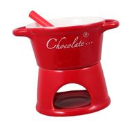 Alipis Rápida De Chocolate Set De Fondue Taza De Cerámica Calentador De Vela De Té