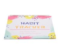 Alipis Rastreador Mensual de Hábitos sin Fecha Diseño Sencillo para Planificación Diaria y Seguimiento de Objetivos, Indicado para Uso en Rutinas de Entrenamiento y Hábitos Personales