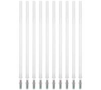 Alipis Recambios de Tinta Oculta para Bolígrafo de Gel, 10 Unidades, Color Púrpura, Visibles bajo Luz Ultravioleta, Recambios para Pluma Estilográfica, Ideales para Oficina, Escuela