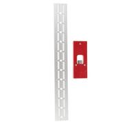 Alipis Regla de Carpintería Ajustable 12 Pulgadas de Medición Precisa, Calibre de Trazado para Carpintería, Herramienta Multifuncional para Marcar Bordes y Perforar en Trabajos de Madera