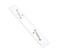 Alipis Regla Paralela Acrílica de 450mm para Cartografía Náutica, Herramienta de Medición Precisa para Dibujo de Cartas Marinas y Navegación Profesional en Barcos