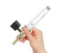 Alipis Regulador de Argón y Dióxido de Carbono Medidor de Flujo 015Mpa 7Mm 1/4Pt para Soldadura Industrial y Taller Control Preciso de Gas Compatible Soldadura Tig y Mig