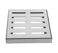 Alipis Rejilla de Drenaje Metálica de Acero Inoxidable Resistente la Intemperie Alta Durabilidad para Exteriores Garajes y Jardines Cubierta para Canaletas de Agua y Entradas